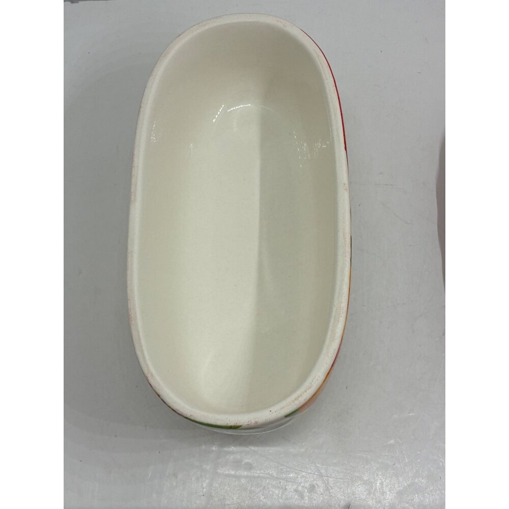 Pioneer Woman Holiday Cheer Butter Dish Stoneware - Picture 5 of 9